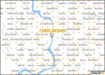 map of Char Lakshmi