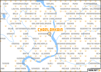 map of Char Lāmkāin