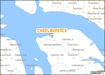 map of Char Lawrence