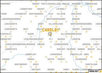 map of Charlay