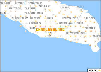 map of Charles Blanc