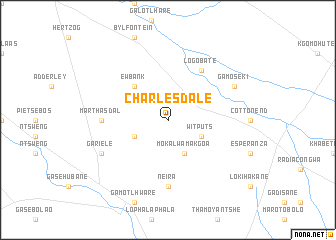 map of Charlesdale