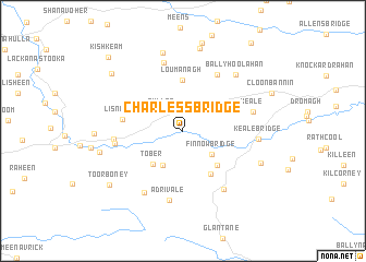 map of Charless Bridge