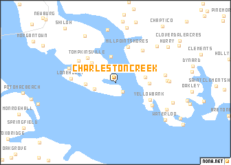 map of Charleston Creek