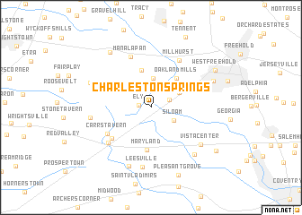 map of Charleston Springs