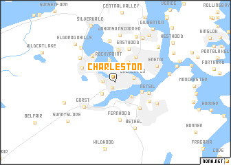 map of Charleston