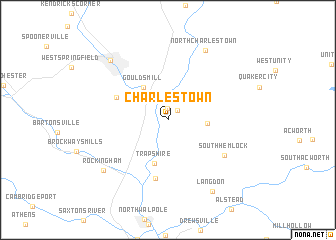 map of Charlestown