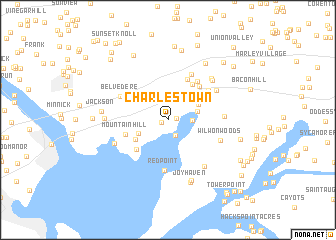 map of Charlestown