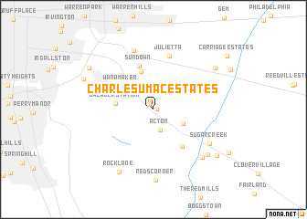 map of Charle Sumac Estates