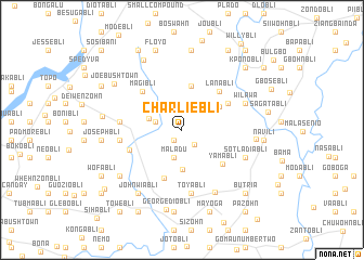 map of Charliebli