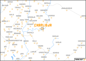 map of Charlieja