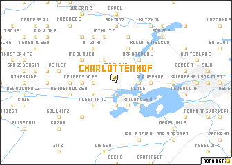 map of Charlottenhof