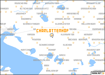 map of Charlottenhof