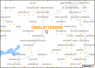 map of Charlottenhöhe