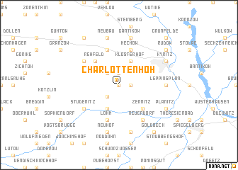 map of Charlottenhöh