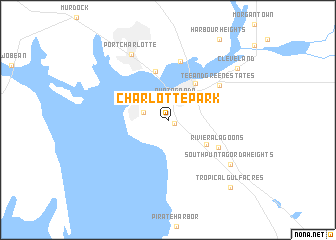 map of Charlotte Park
