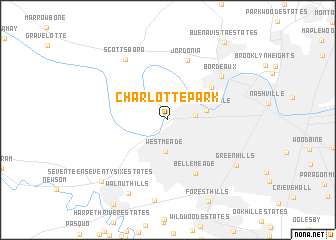 map of Charlotte Park