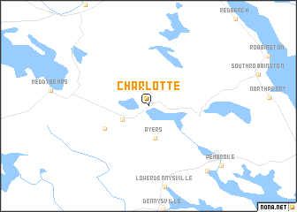 map of Charlotte