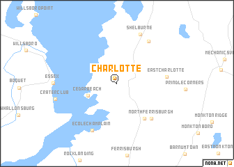 map of Charlotte