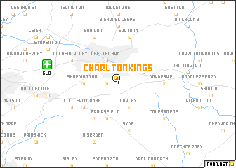 map of Charlton Kings