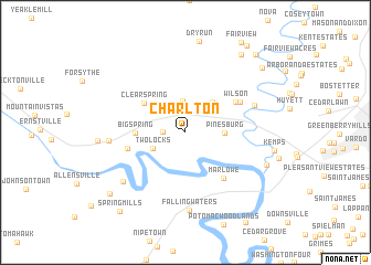map of Charlton