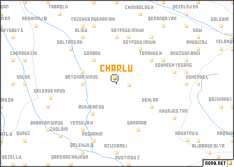 map of Charlū