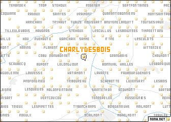 map of Charly des Bois