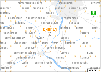 map of Charly