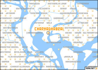 map of Char Mādhab Rāi