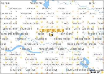 map of Char Madhua