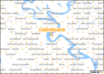 map of Char Māguria