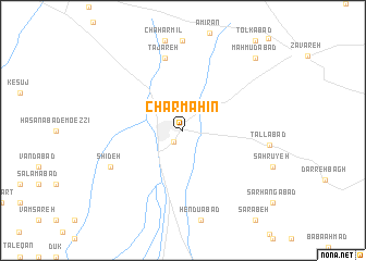 map of Charmahīn