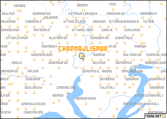 map of Char Majlispur