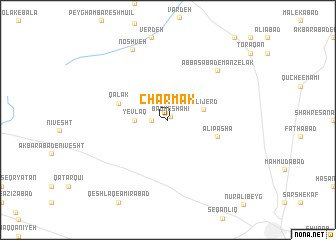 map of Charmak