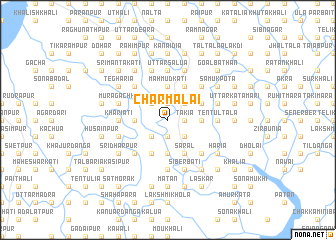 map of Char Mālai