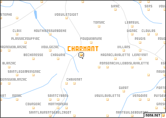 map of Charmant