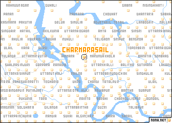 map of Char Marasāil