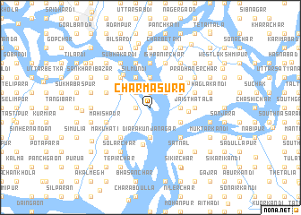 map of Char Masura