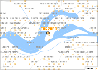 map of Charmen