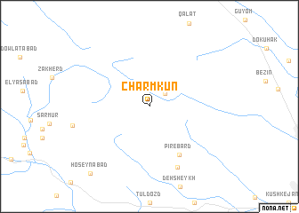 map of Charmkūn