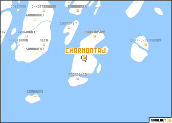 map of Char Montaj