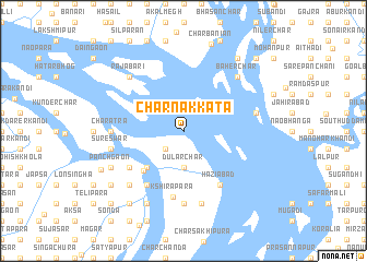 map of Char Nākkāta