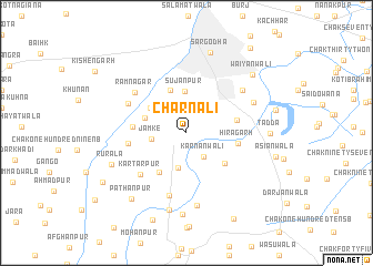 map of Charnāli