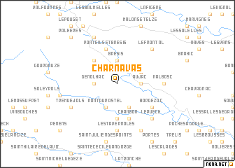 map of Charnavas