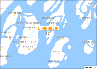 map of Char Nazir