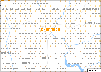 map of Charneca