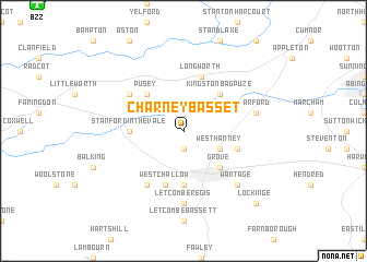 map of Charney Basset