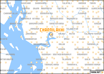 map of Char Nilakhi