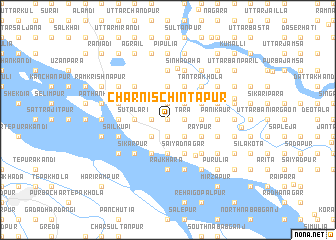 map of Char Nischintapur