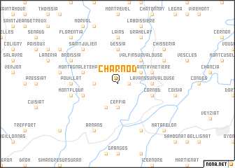 map of Charnod